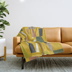 Modern Geometric 46 Throw Blanket Gallery Image 1