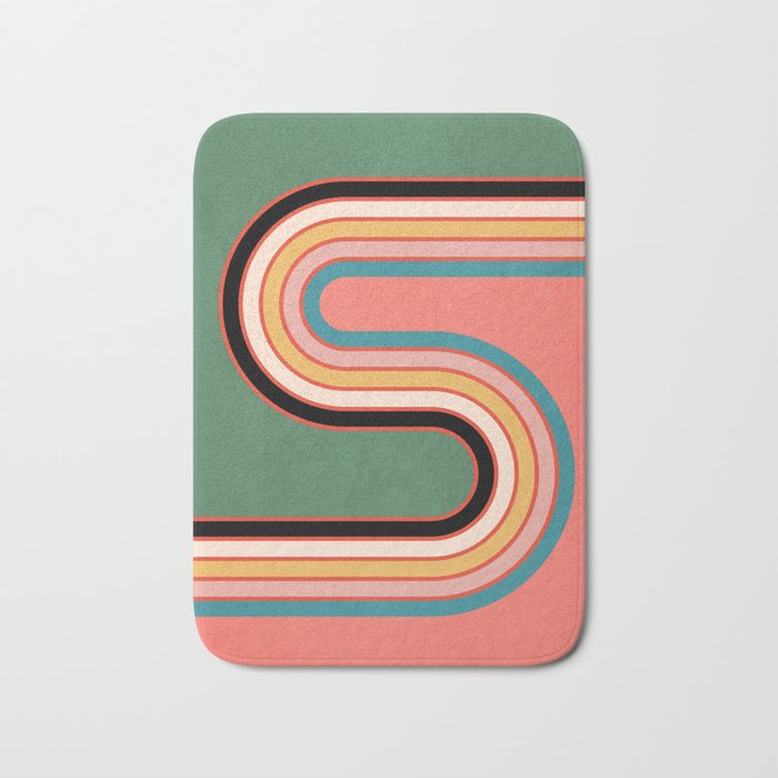 Geometric Shapes 47 Bath Mat Gallery Image 1