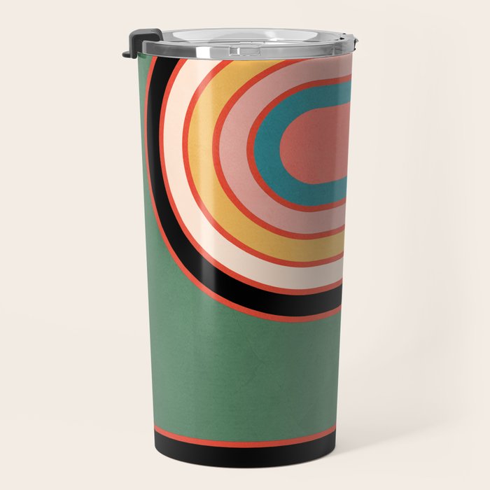 Geometric Shapes 47 Travel Mug Gallery Image 3