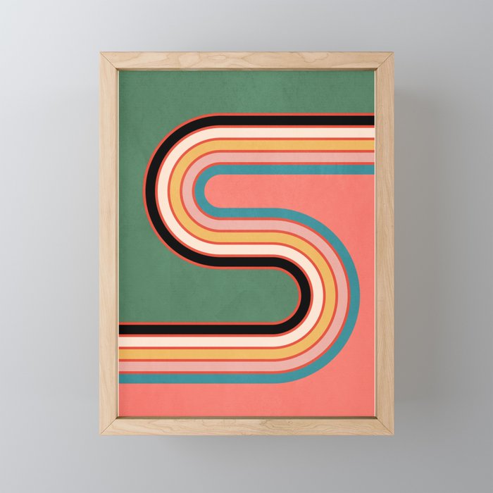 Geometric Shapes 47 Mini Art Print Gallery Image 1