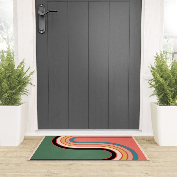 Geometric Shapes 47 Welcome Mat Gallery Image 3