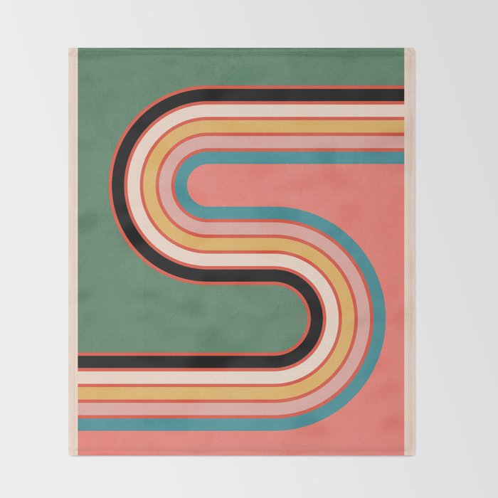 Geometric Shapes 47 Throw Blanket Gallery Image 2