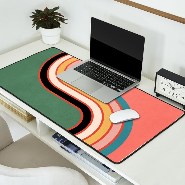 Geometric Shapes 47 Desk Mat Gallery Image 2