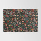 Dark Garden Flowers Rug Gallery Image 2