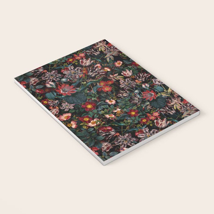 Dark Garden Flowers Notebook Gallery Image 3