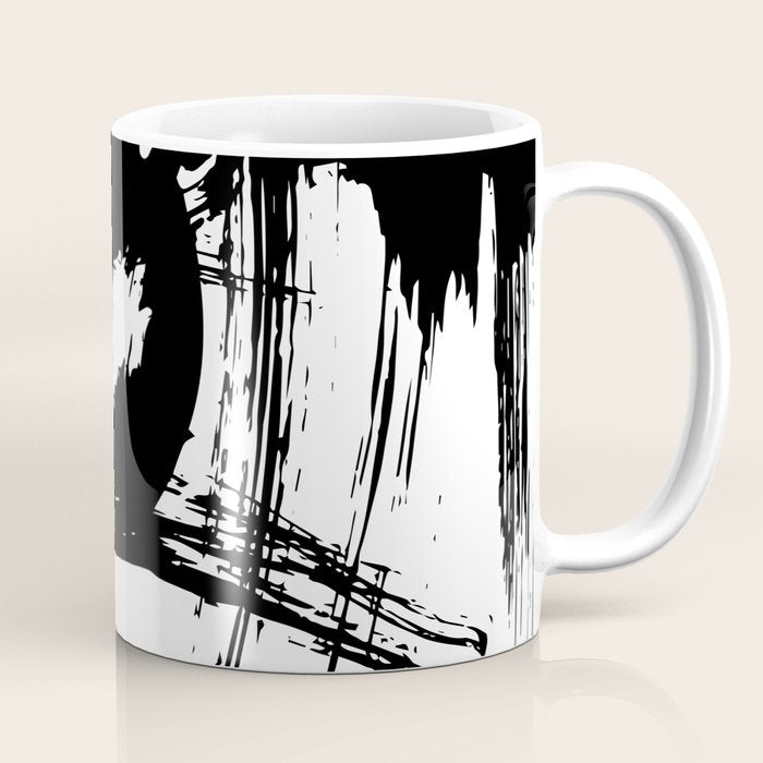 Brushstrokes No.12A by Kathy Morton Stanion Coffee Mug