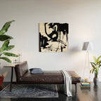 Brushstrokes No.12A by Kathy Morton Stanion Wood Wall Art Gallery Image 2