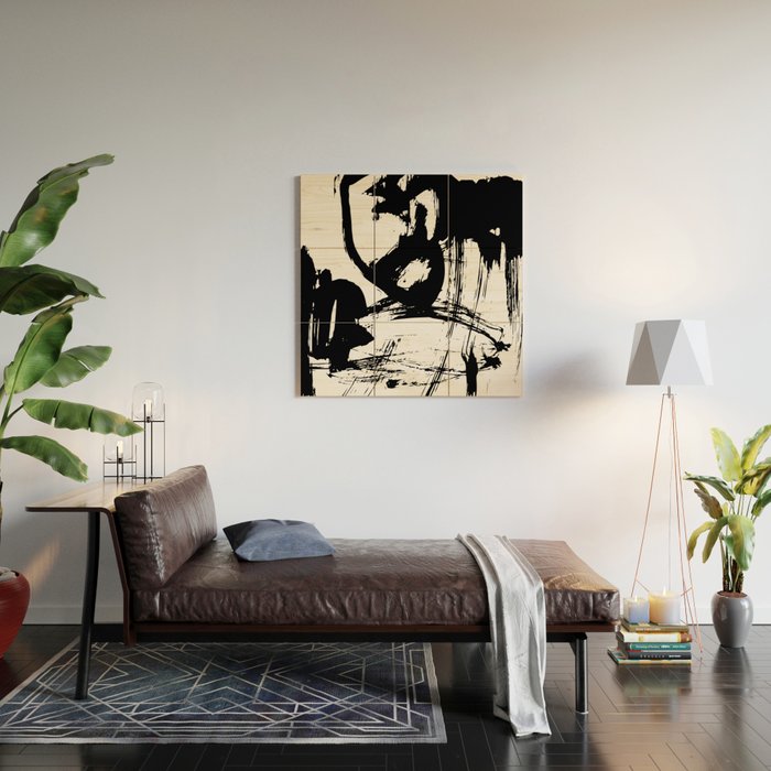 Brushstrokes No.12A by Kathy Morton Stanion Wood Wall Art Gallery Image 2