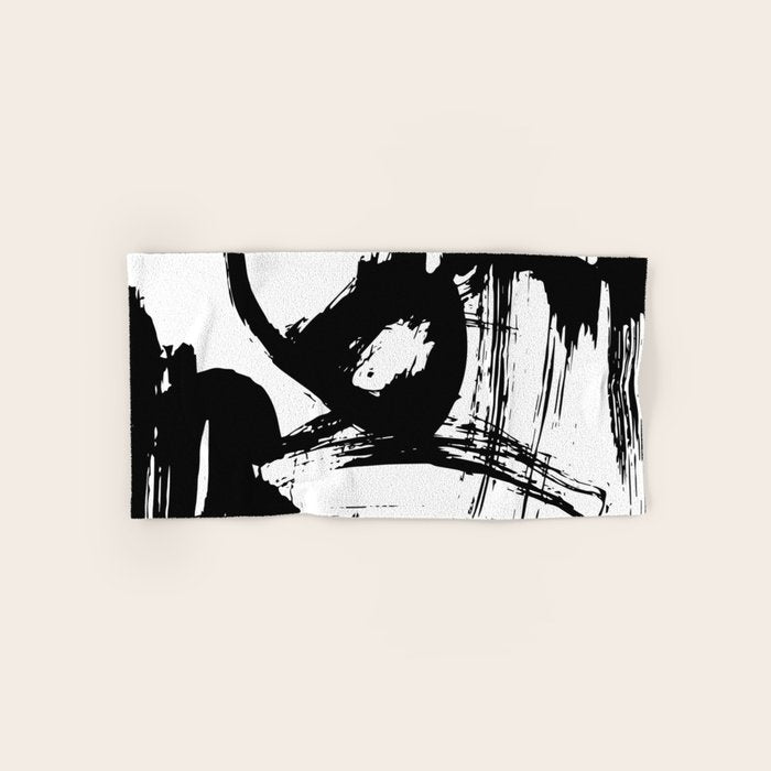 Brushstrokes No.12A by Kathy Morton Stanion Bath Towel Gallery Image 1