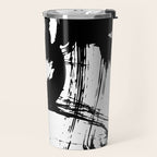 Brushstrokes No.12A by Kathy Morton Stanion Travel Mug Gallery Image 2