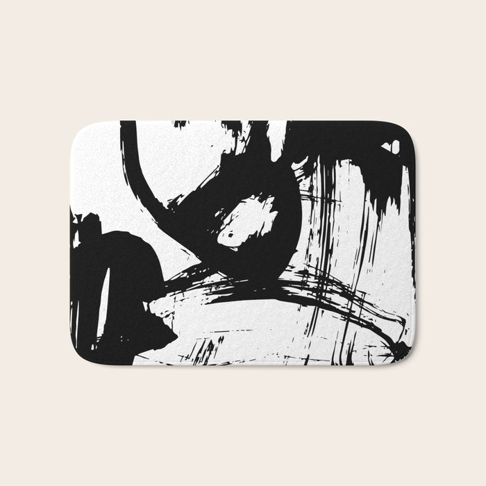 Brushstrokes No.12A by Kathy Morton Stanion Bath Mat Gallery Image 1