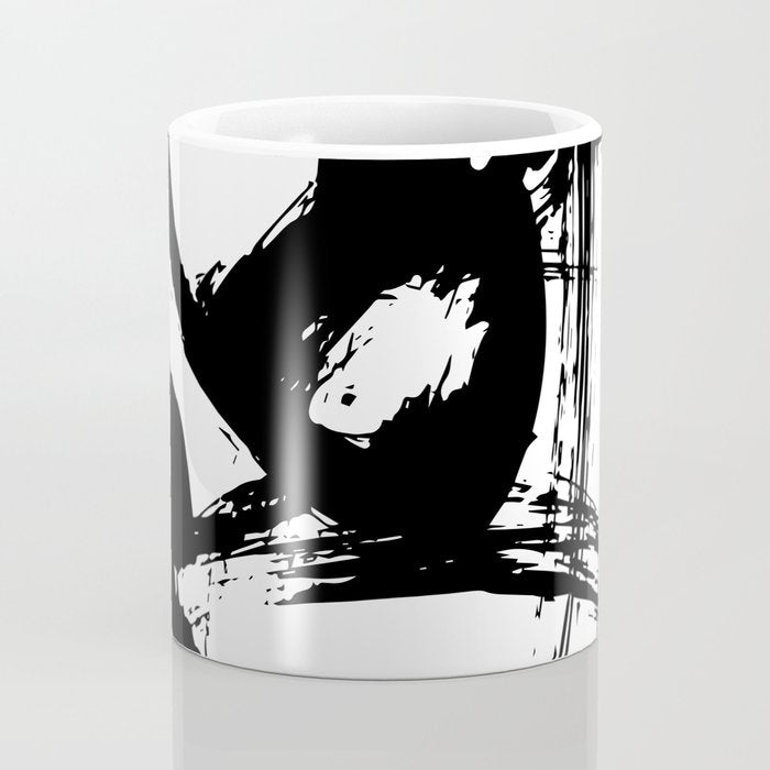 Brushstrokes No.12A by Kathy Morton Stanion Coffee Mug Gallery Image 4