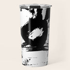 Brushstrokes No.12A by Kathy Morton Stanion Travel Mug Gallery Image 1