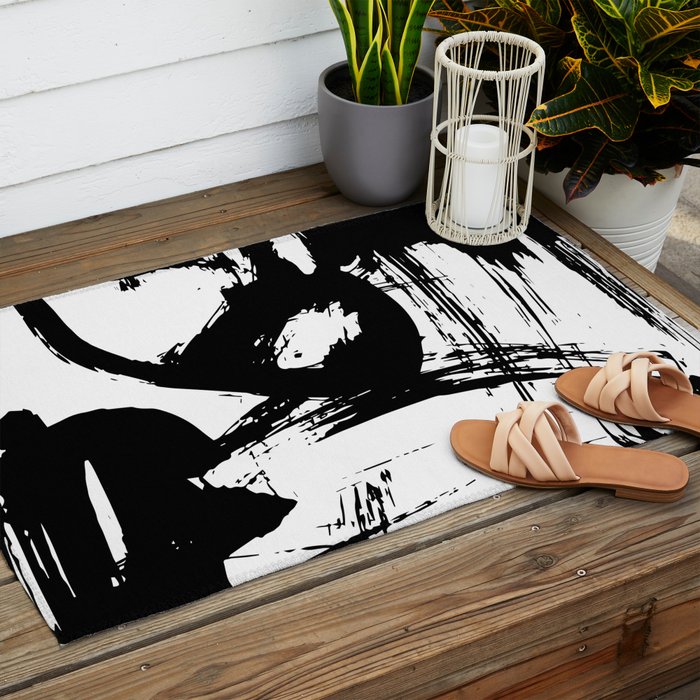 Brushstrokes No.12A by Kathy Morton Stanion Outdoor Rug Gallery Image 2