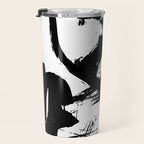 Brushstrokes No.12A by Kathy Morton Stanion Travel Mug Gallery Image 3