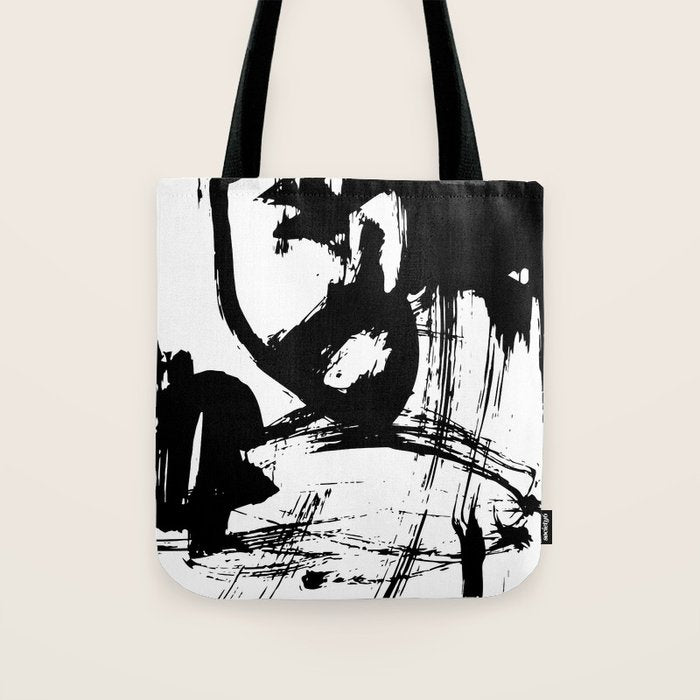 Brushstrokes No.12A by Kathy Morton Stanion Tote Bag Gallery Image 1