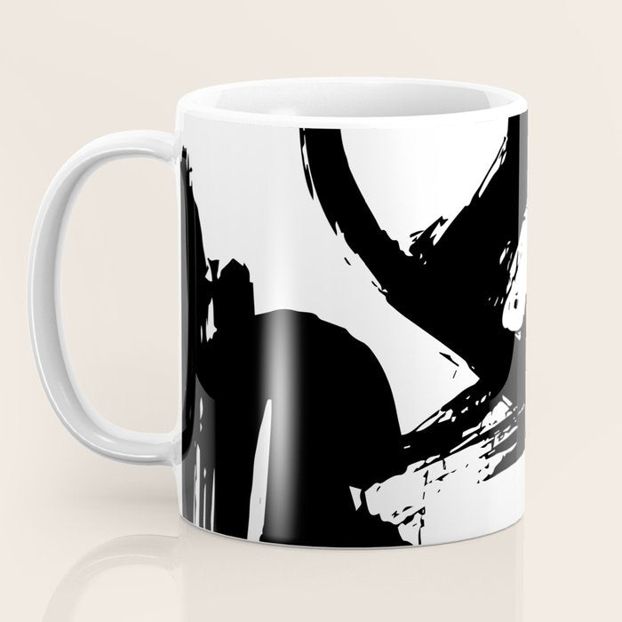 Brushstrokes No.12A by Kathy Morton Stanion Coffee Mug Gallery Image 3