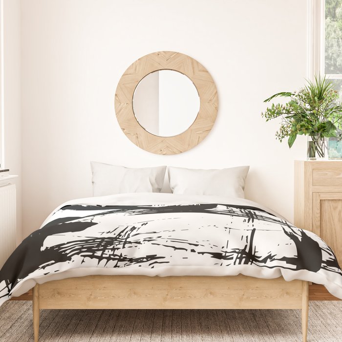 Brushstrokes No.12A by Kathy Morton Stanion Duvet Cover Gallery Image 3