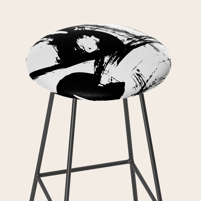 Brushstrokes No.12A by Kathy Morton Stanion Stool Gallery Image 2