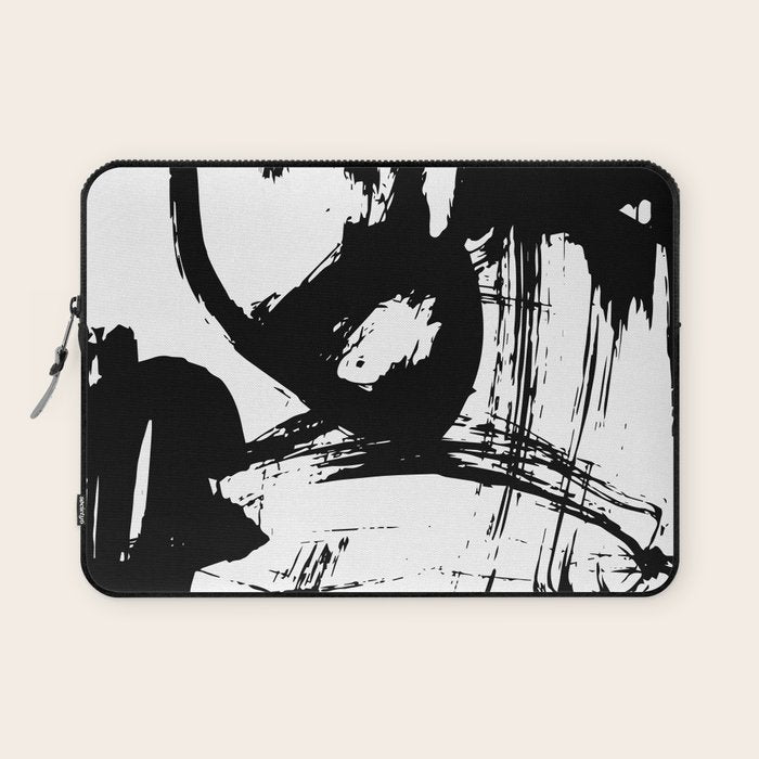 Brushstrokes No.12A by Kathy Morton Stanion Laptop Sleeve Gallery Image 1