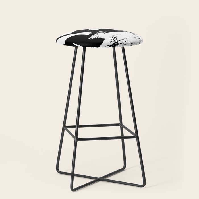 Brushstrokes No.12A by Kathy Morton Stanion Stool Gallery Image 1
