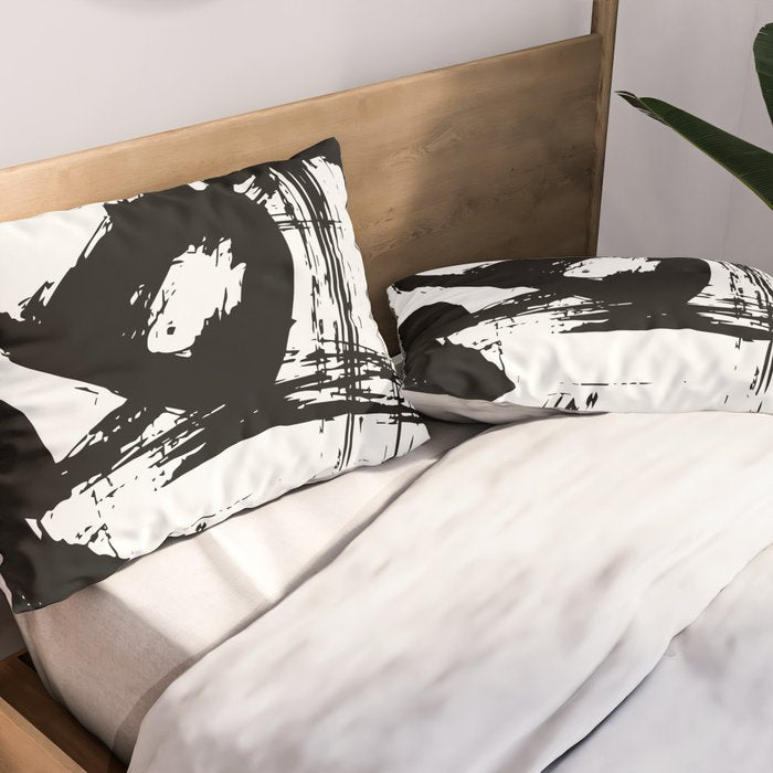 Brushstrokes No.12A by Kathy Morton Stanion Pillow Sham Gallery Image 2