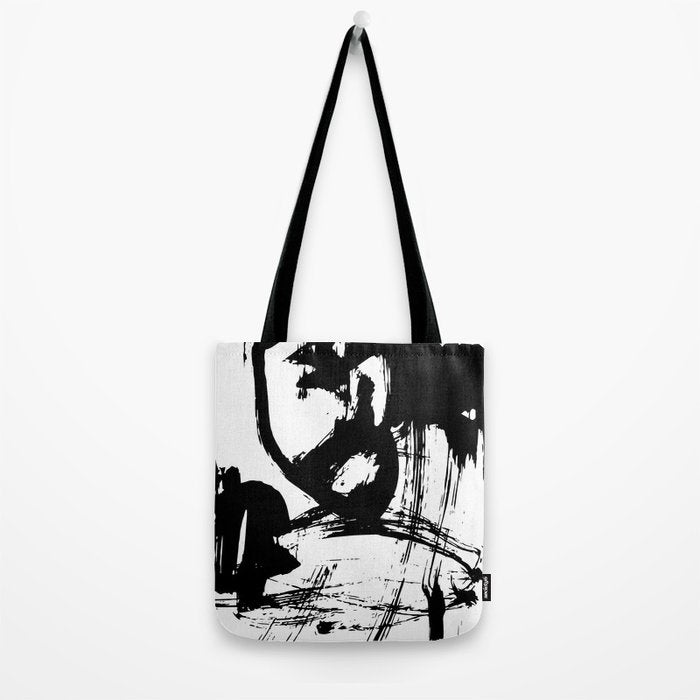 Brushstrokes No.12A by Kathy Morton Stanion Tote Bag Gallery Image 2