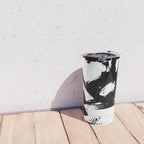 Brushstrokes No.12A by Kathy Morton Stanion Travel Mug Gallery Image 4