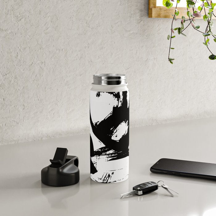 Brushstrokes No.12A by Kathy Morton Stanion Water Bottle Gallery Image 4