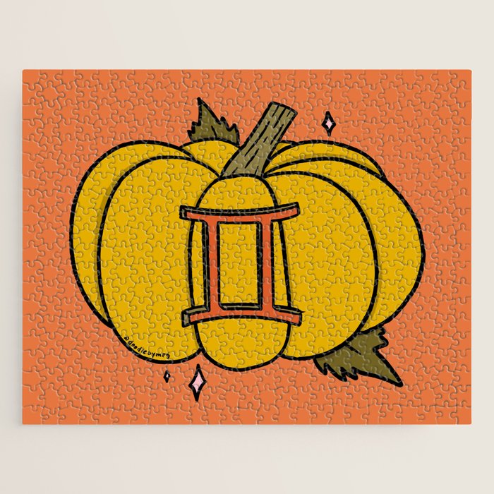 Gemini Pumpkin Jigsaw Puzzle Gallery Image 1