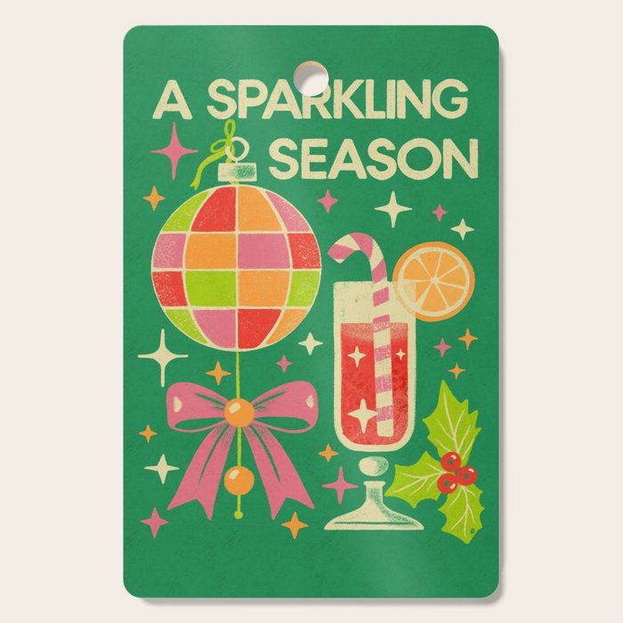 A Sparkling Season Cutting Board Gallery Image 1