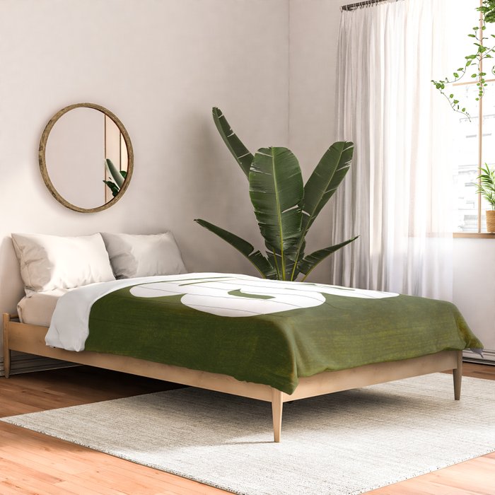 Olive Green Wiggle Run Comforter Gallery Image 2