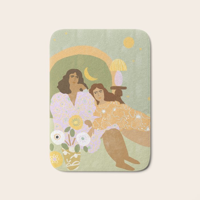 Violet Lamp Bath Mat Gallery Image 1