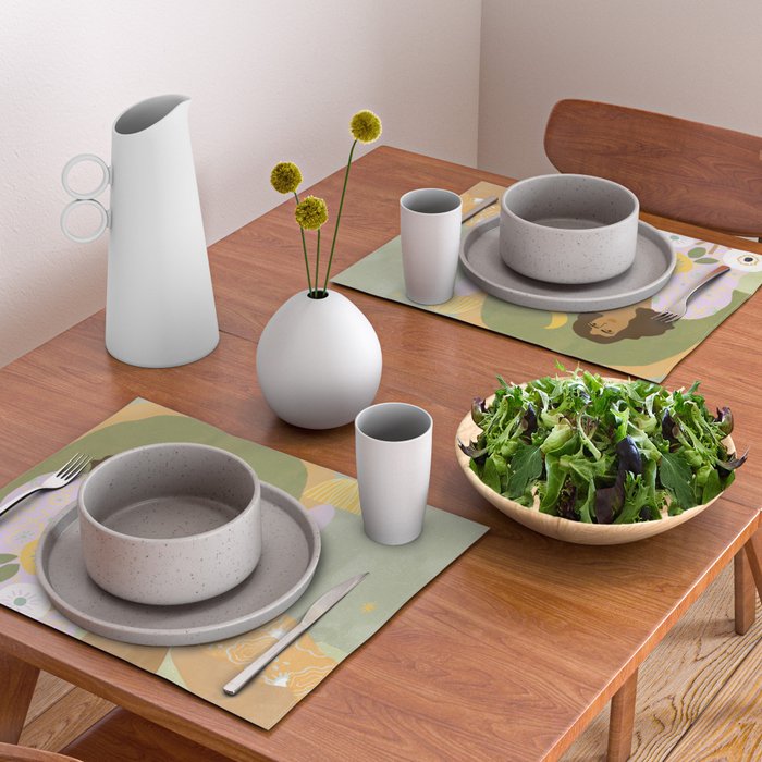 Violet Lamp Placemat Gallery Image 2