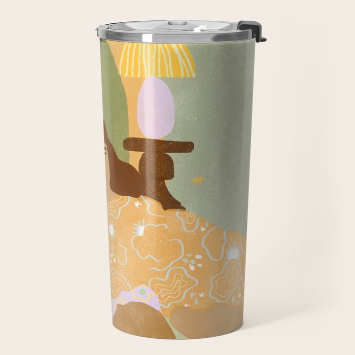 Violet Lamp Travel Mug Gallery Image 2
