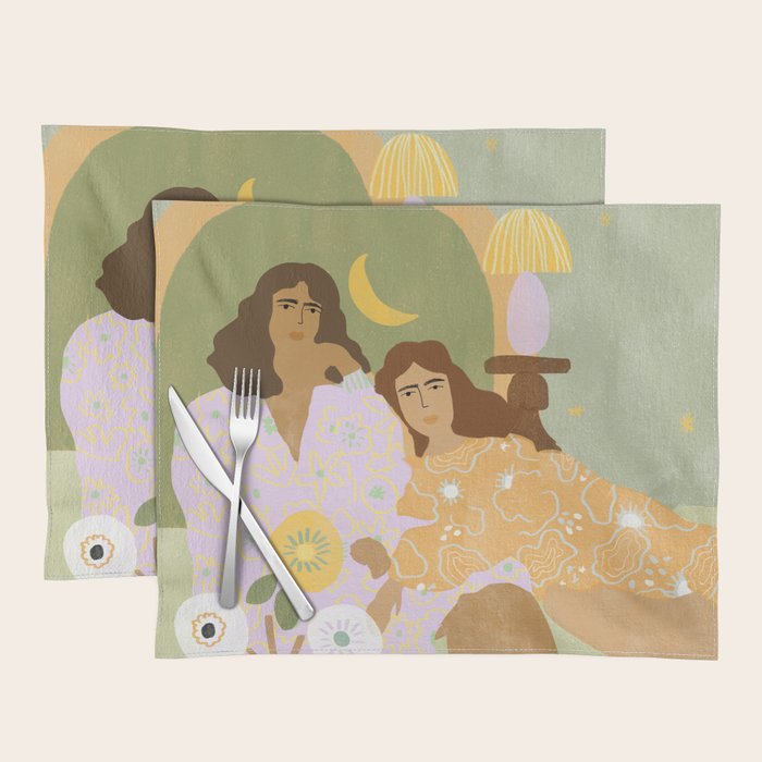 Violet Lamp Placemat Gallery Image 1