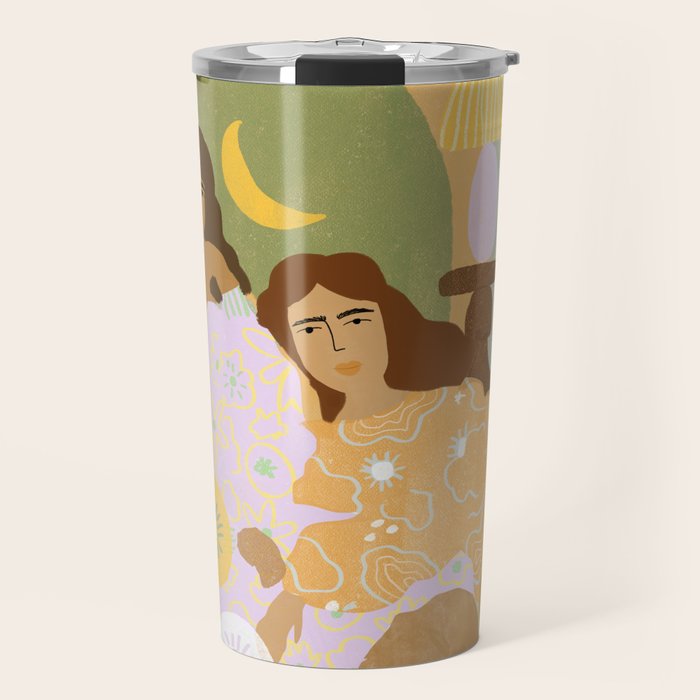 Violet Lamp Travel Mug Gallery Image 1