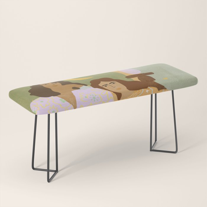 Violet Lamp Bench Gallery Image 1