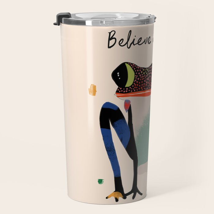Believe and Leap Travel Mug Gallery Image 3