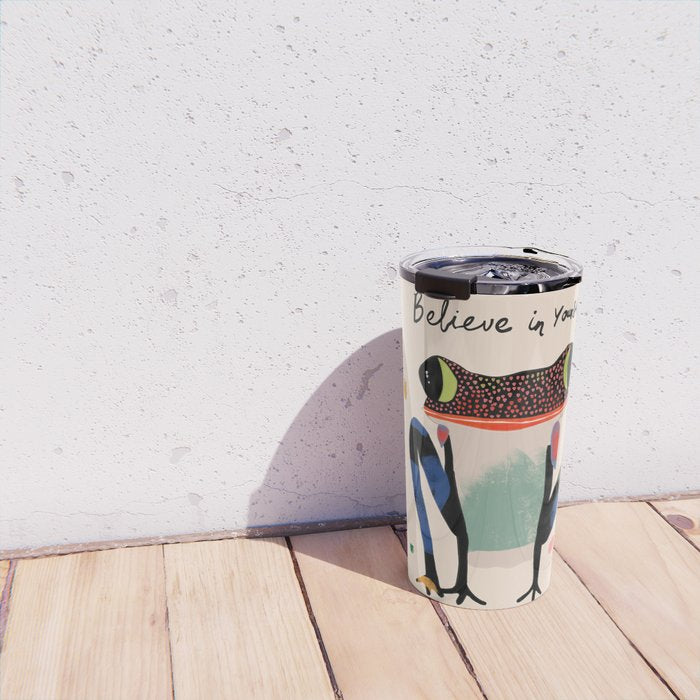 Believe and Leap Travel Mug Gallery Image 4