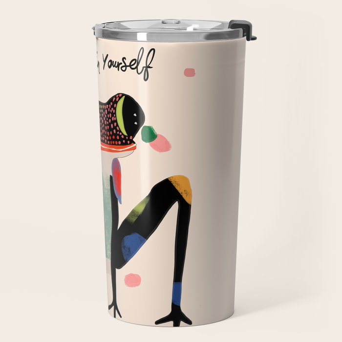 Believe and Leap Travel Mug Gallery Image 2
