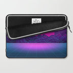 Future Sunset Vaporwave Aesthetic Laptop Sleeve Gallery Image 2