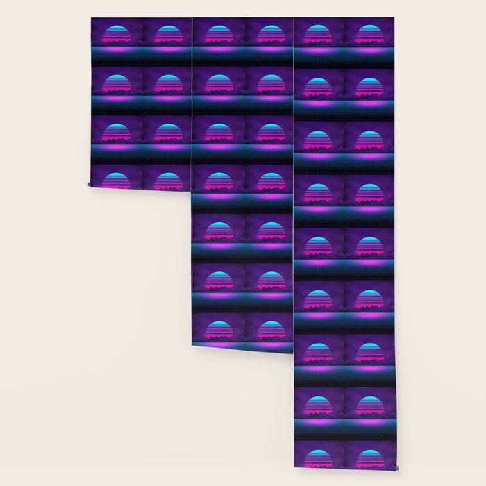 Future Sunset Vaporwave Aesthetic Wallpaper Gallery Image 3