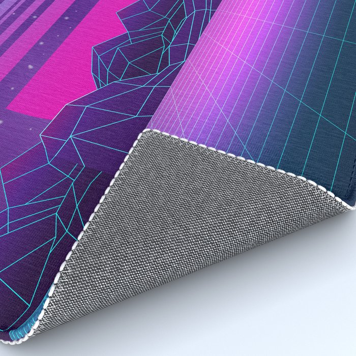 Future Sunset Vaporwave Aesthetic Rug Gallery Image 4