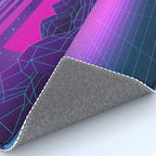 Future Sunset Vaporwave Aesthetic Rug Gallery Image 4