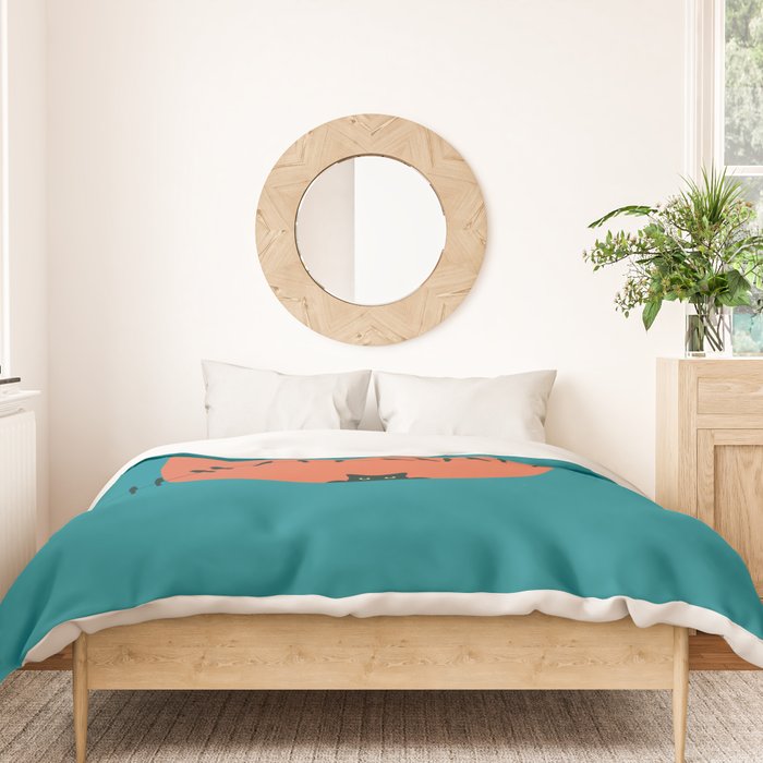 Cat Landscape 186 Duvet Cover Gallery Image 3
