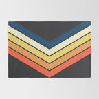 Madana - V Shaped Retro Stripes 70s Style Design Rug Gallery Image 2