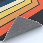 Madana - V Shaped Retro Stripes 70s Style Design Rug Gallery Image 4