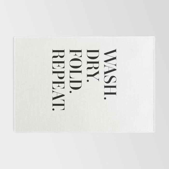 Wash. Dry. Fold. Repeat. Rug Gallery Image 2