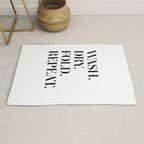 Wash. Dry. Fold. Repeat. Rug Gallery Image 1